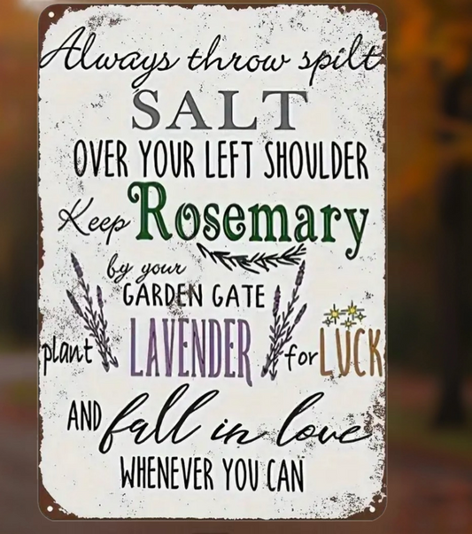 Decor Plaque - Practical Magic (rectangle)