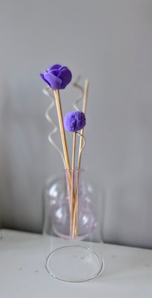 Glass dome reed diffuser - Round