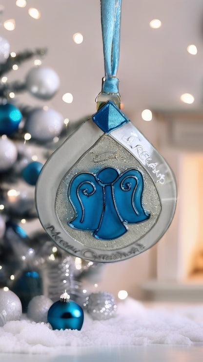 Hand-painted glass Suncatchers - Droplet (Hanging) Christmas
