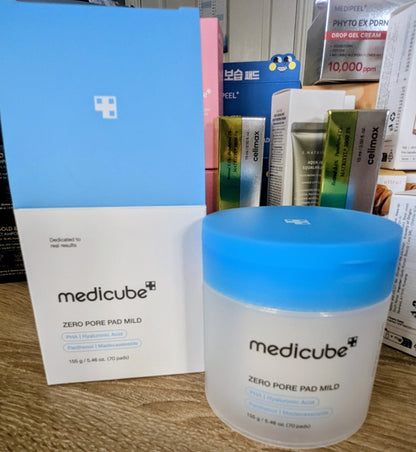 MEDICUBE – Zero Pore Mild Pad 155g (70ea)