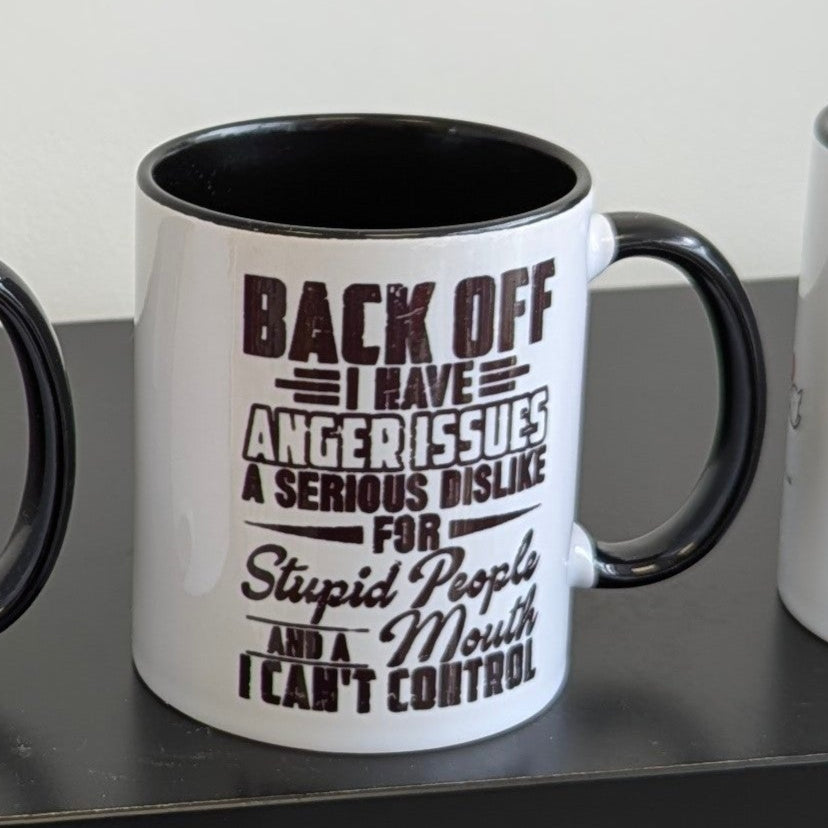 Ceramic mug - Back Off