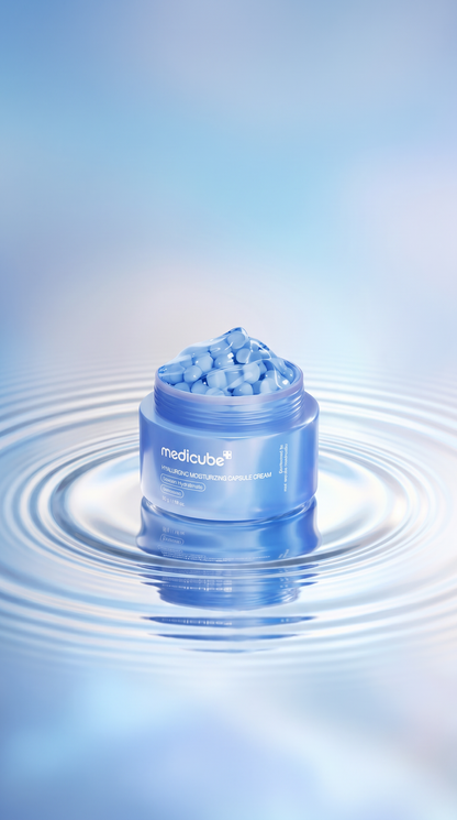 MEDICUBE - Hyaluronic Moisturizing Capsule Cream 55g
