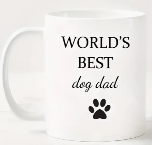 Ceramic mug - World's best dog dad